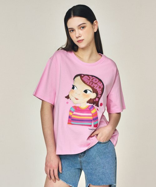 YOUK SHIM WON(ユクシムウォン)の「スパークリングTシャツ F リア(Tシャツ/カットソー・レディース・その他・FREE)」の3枚目の写真