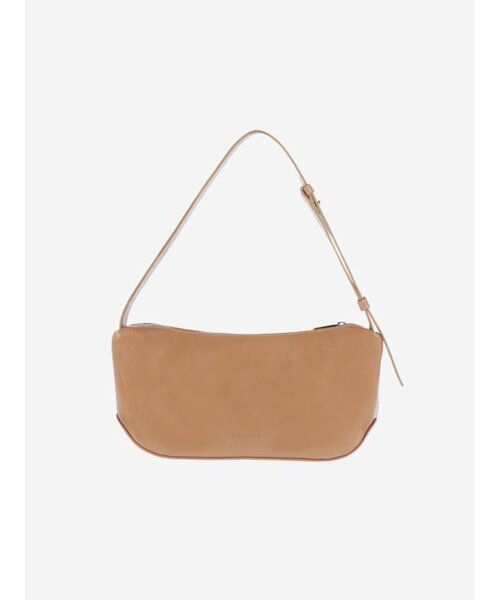 SEMICODE（セミコード）の「groove middle bag - crinkle dark beige（ショルダーバッグ・レディース・その他・FREE）」の5枚目の写真