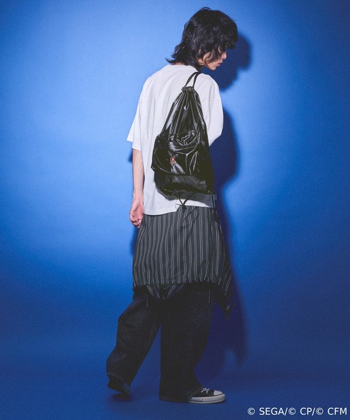 JEANASIS（ジーナシス）の「【 プロジェクトセカイ×ZOZOTOWN】Leo/need リバーシブルナップサック/639878（バックパック/リュック・レディース・グリーン系その他/イエロー/グリーン/ピンク/イエロー系その他/ブルー・FREE）」の12枚目の写真