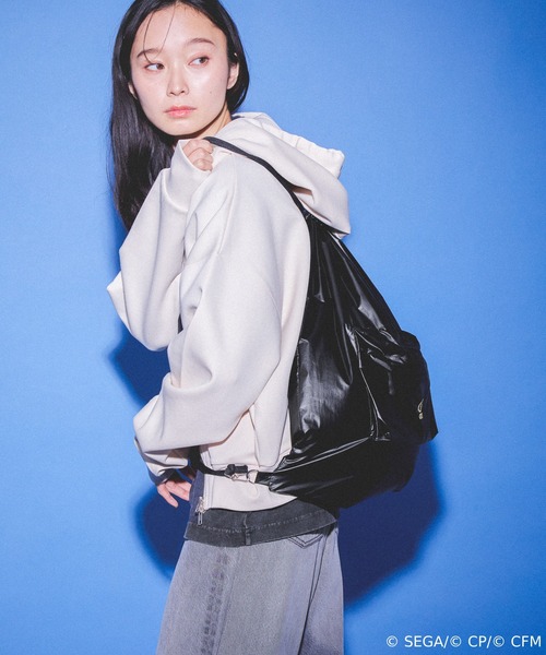 JEANASIS（ジーナシス）の「【 プロジェクトセカイ×ZOZOTOWN】Leo/need リバーシブルナップサック/639878（バックパック/リュック・レディース・グリーン系その他/イエロー/グリーン/ピンク/イエロー系その他/ブルー・FREE）」の13枚目の写真