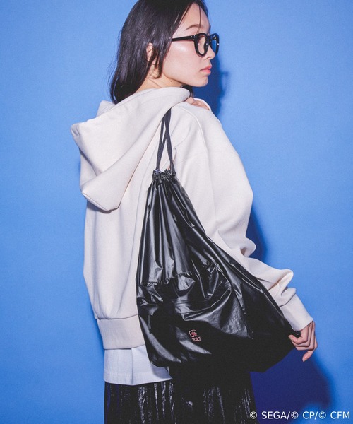 JEANASIS（ジーナシス）の「【 プロジェクトセカイ×ZOZOTOWN】Leo/need リバーシブルナップサック/639878（バックパック/リュック・レディース・グリーン系その他/イエロー/グリーン/ピンク/イエロー系その他/ブルー・FREE）」の7枚目の写真