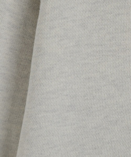 REMI RELIEF NAVY LABEL（レミレリーフネイビーレーベル）の「REMI RELIEF NAVY LABEL / レミレリーフ ネイビーレーベル： WフェイスZIPパーカ：RN29373280AK[STD]（パーカー・メンズ・ヘザーグレー/オートミール/ブラック・L/M/S/XL）」の5枚目の写真