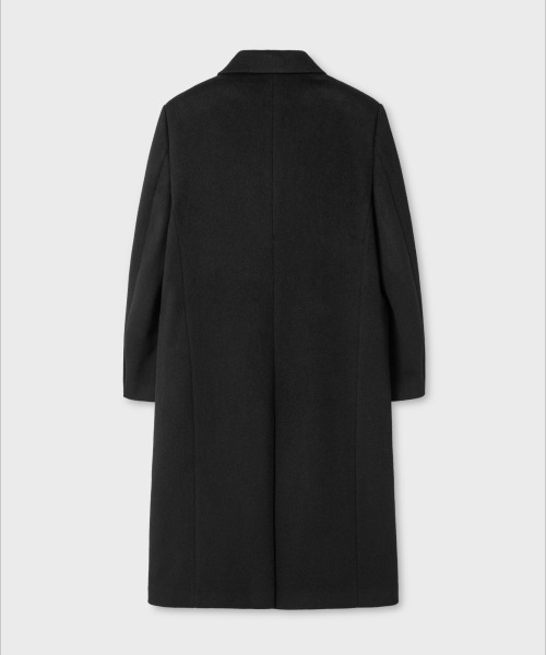 NONBLANK（ノンブランク）の「ダブルブレストコート_ブラック（チェスターコート・メンズ・その他・M/L/XL）」の2枚目の写真