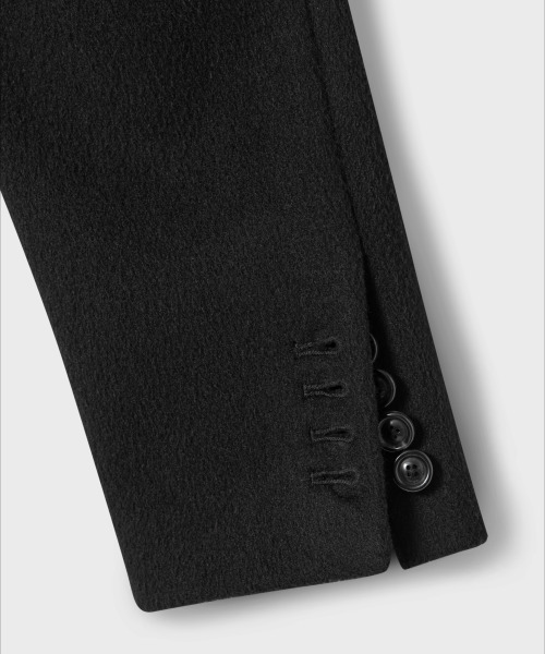 NONBLANK（ノンブランク）の「ダブルブレストコート_ブラック（チェスターコート・メンズ・その他・M/L/XL）」の6枚目の写真