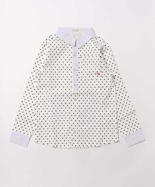 RAGMART（ラグマート）の「シャツ（シャツ/ブラウス・キッズ・ストライプ/チェック/ドット・140）」の2枚目の写真