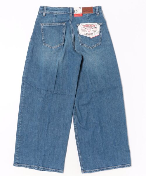 STYLISE（スタイライズ）の「【GUESS】GUESS JEANS G12 Pleated Extra Wide Leg / インディゴブルー [W5BA2UD0023]（デニムパンツ・レディース・ブルー・25/26）」の10枚目の写真