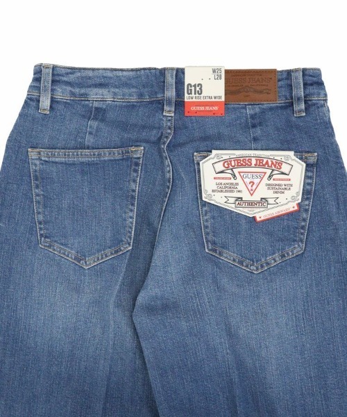 STYLISE（スタイライズ）の「【GUESS】GUESS JEANS G12 Pleated Extra Wide Leg / インディゴブルー [W5BA2UD0023]（デニムパンツ・レディース・ブルー・25/26）」の7枚目の写真