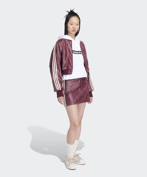 adidas（アディダス）の「プレザー ミニ スカート / アディダスオリジナルス adidas Originals（スカート・レディース・レッド/ブラック・XX-LARGE/LARGE/MEDIUM/SMALL/X-LARGE/X-SMALL）」の18枚目の写真
