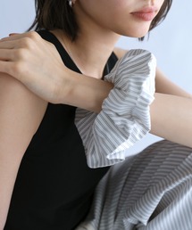 ANME（アンメ）の「カラーストライプシュシュ【巾着付き/２点セット】（シュシュ）」