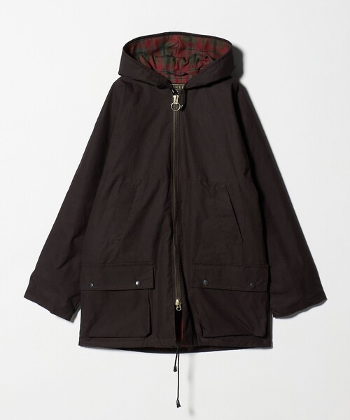 Steven Alan（スティーブンアラン）の「＜WALKER AND HAWKES＞ HOOD CAR COAT/アウター（その他アウター・メンズ・ブラック/ダークブラウン・L/XL）」の2枚目の写真