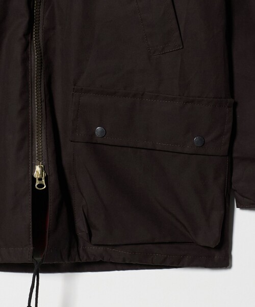 Steven Alan（スティーブンアラン）の「＜WALKER AND HAWKES＞ HOOD CAR COAT/アウター（その他アウター・メンズ・ブラック/ダークブラウン・L/XL）」の6枚目の写真