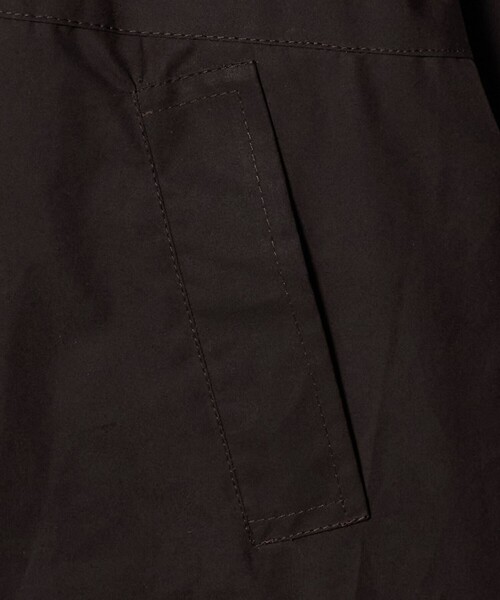Steven Alan（スティーブンアラン）の「＜WALKER AND HAWKES＞ HOOD CAR COAT/アウター（その他アウター・メンズ・ブラック/ダークブラウン・L/XL）」の7枚目の写真