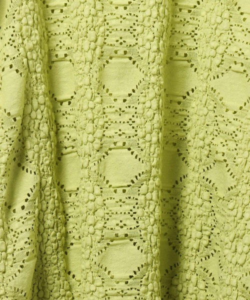 LEPSIM（レプシィム）の「総レース長袖プルオーバー　636862（Tシャツ/カットソー・レディース・オフホワイト/イエロー系その他/ブラック・FREE）」の11枚目の写真