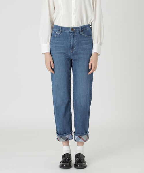 BLUE LABEL DENIM】ストレートパンツ（デニムパンツ）｜BLUE LABEL