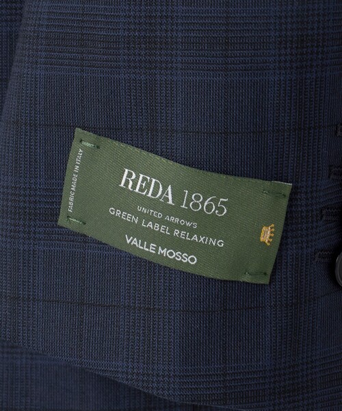 green label relaxing（グリーンレーベルリラクシング）の「REDA グレンチェック 3B HXD スーツジャケット（スーツジャケット・メンズ・ネイビー/グレー系・48/46/50/42/44/52）」の21枚目の写真