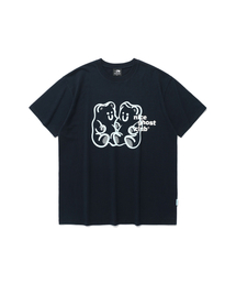 GUMMY BEAR&LOGO TEE_NAVY(NG2EMUT501A)