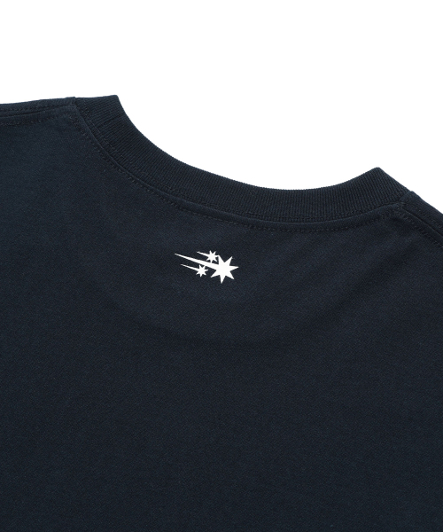 NICE GHOST CLUB(ナイスゴーストクラブ)の「GUMMY BEAR&LOGO TEE_NAVY(NG2EMUT501A)(Tシャツ/カットソー・レディース・ネイビー・L/S/M)」の6枚目の写真