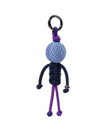 JBANS CLASSIC（ジェイバンスクラシック）の「ハンドメイドストリングアートバディバッグチャームキーホルダー (C2101-GA101_PU)（キーケース/キーアクセサリー）」