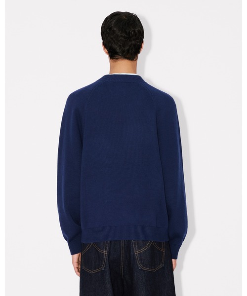 KENZO（ケンゾー）の「'KENZO Badges' エンブロイダリー ジャンパー イン コットン ウール（その他トップス・メンズ・ブルー系その他4・SMALL/LARGE/MEDIUM）」の3枚目の写真