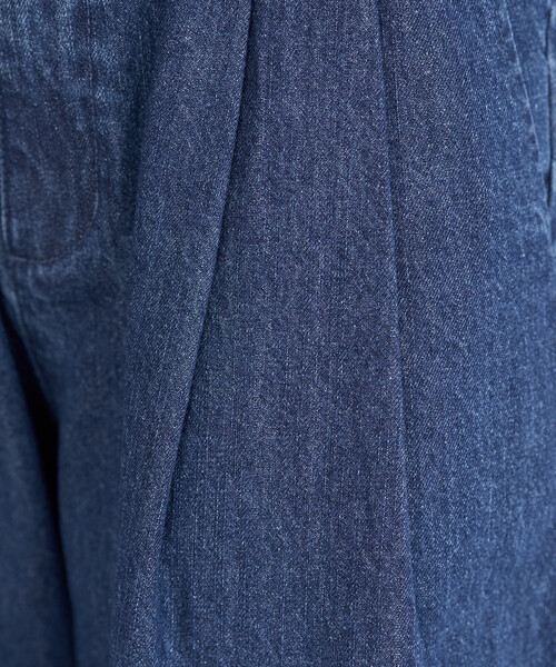 FREAK'S STORE（フリークスストア）の「限定展開　2タック ストレート デニムパンツ（デニムパンツ・レディース・グレー/ブルー/ダークネイビー/ネイビー・SMALL/MEDIUM）」の12枚目の写真