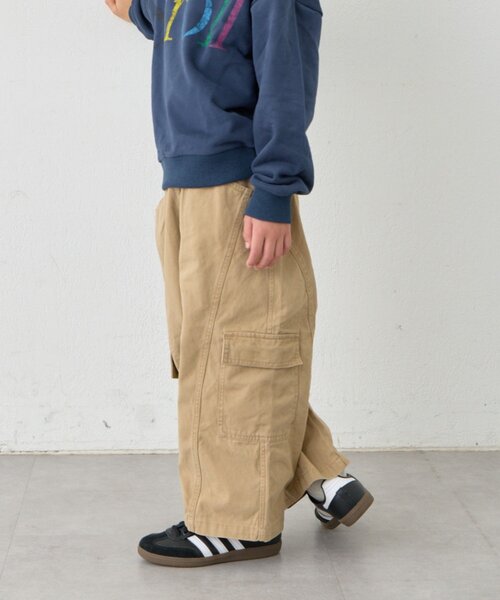 CIAOPANIC TYPY(チャオパニックティピー)の「【KIDS】《ユニセックス》カーゴカーブパンツ(ジュニアサイズあり)(その他パンツ・キッズ・ネイビー/ベージュ・SMALL/MEDIUM/LARGE/X-LARGE/XX-LARGE)」の9枚目の写真