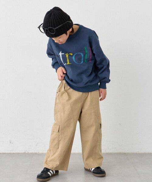 CIAOPANIC TYPY(チャオパニックティピー)の「【KIDS】《ユニセックス》カーゴカーブパンツ(ジュニアサイズあり)(その他パンツ・キッズ・ネイビー/ベージュ・SMALL/MEDIUM/LARGE/X-LARGE/XX-LARGE)」の14枚目の写真