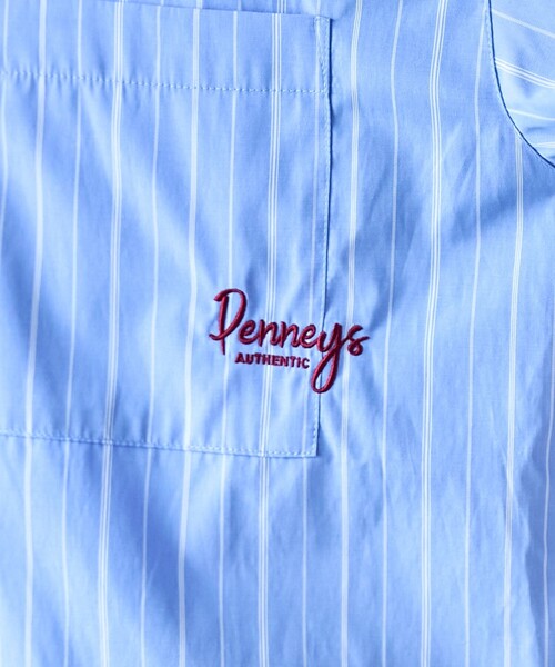 PENNEYS(ぺニーズ)の「【PENNEYS(ぺニーズ)別注】ストライプシャツ(シャツ/ブラウス・レディース・ライトブルー/ダークグレー/オフホワイト・M/L)」の13枚目の写真