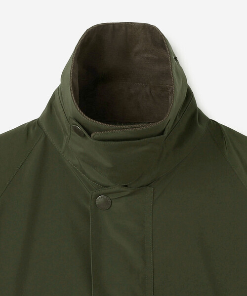 Barbour(バブアー)の「Barbour |〈別注〉BEDALE(オーバーサイズ フィット)WOMEN(カバーオール・レディース・オリーブ/ブラック/ブルー・S)」の22枚目の写真