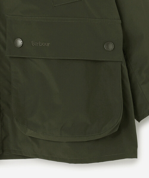 Barbour(バブアー)の「Barbour |〈別注〉BEDALE(オーバーサイズ フィット)WOMEN(カバーオール・レディース・オリーブ/ブラック/ブルー・S)」の5枚目の写真