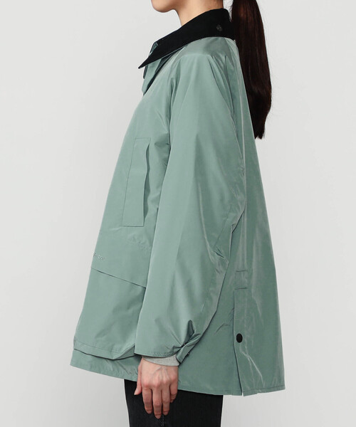 Barbour(バブアー)の「Barbour |〈別注〉BEDALE(オーバーサイズ フィット)WOMEN(カバーオール・レディース・オリーブ/ブラック/ブルー・S)」の12枚目の写真