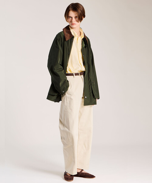 Barbour(バブアー)の「Barbour |〈別注〉BEDALE(オーバーサイズ フィット)WOMEN(カバーオール・レディース・オリーブ/ブラック/ブルー・S)」の17枚目の写真