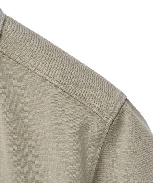 NOIRER（ノイア）の「ピグメントクロップポロTシャツ（ベージュ）（ポロシャツ・メンズ・その他・48/50/52）」の5枚目の写真
