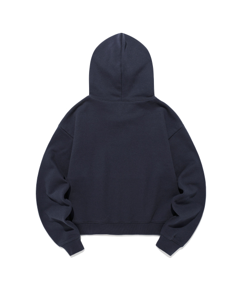 NICE GHOST CLUB（ナイスゴーストクラブ）の「MOSAIC 3STAR CROP HOODIE_NAVY(NG2GSUM401A)（パーカー・レディース・ネイビー・SMALL/MEDIUM）」の2枚目の写真