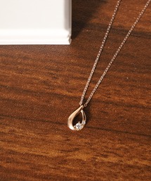 blancotokyo（ブランコトウキョウ）の「blancotokyo ギフトBOXセット 日本製 金属アレルギー対策 サージカル ステンレス 316L ドロップ モチーフ ジルコニア ネックレス（ネックレス）」