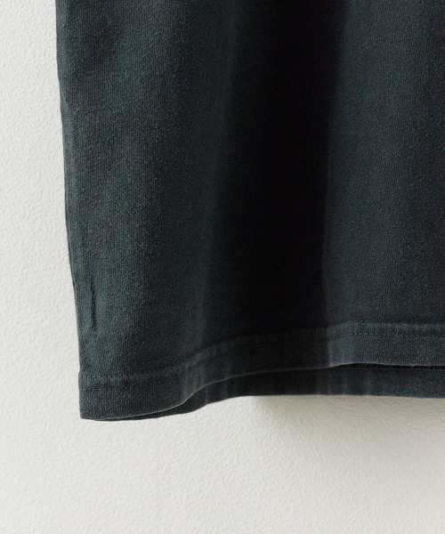 REMI RELIEF(レミレリーフ)の「REMI RELIEF/レミレリーフ HARD SP加工20/-天竺BIGサイズT(Self shot L) ヴィンテージTシャツ 2026年春夏(Tシャツ/カットソー・メンズ・ブラック/オフホワイト・M/L/XL)」の16枚目の写真
