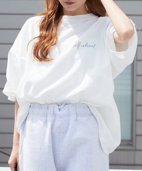REMI RELIEF(レミレリーフ)の「REMI RELIEF/レミレリーフ HARD SP加工20/-天竺BIGサイズT(Self shot L) ヴィンテージTシャツ 2026年春夏(Tシャツ/カットソー・メンズ・ブラック/オフホワイト・M/L/XL)」の21枚目の写真