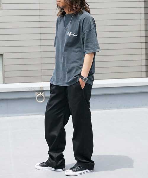 REMI RELIEF(レミレリーフ)の「REMI RELIEF/レミレリーフ HARD SP加工20/-天竺BIGサイズT(Self shot L) ヴィンテージTシャツ 2026年春夏(Tシャツ/カットソー・メンズ・ブラック/オフホワイト・M/L/XL)」の10枚目の写真