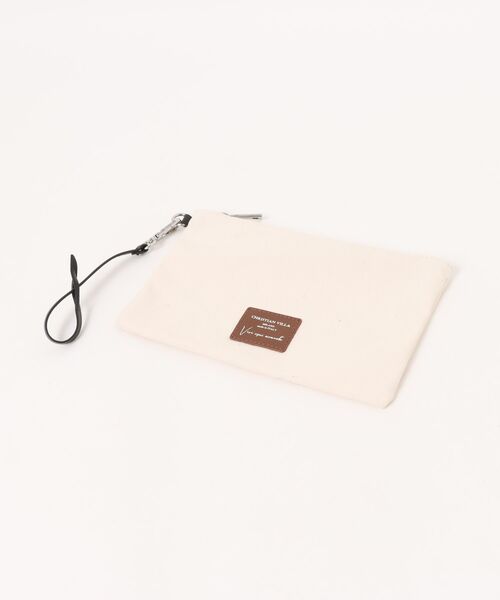 CHRISTIAN VILLA(クリスチャンヴィラ)の「【CHRISTIAN VILLA】メッシュコンビレザーワイドバッグ(Q66319)(ハンドバッグ・レディース・ホワイト系その他/ブラック系その他・ALL)」の6枚目の写真