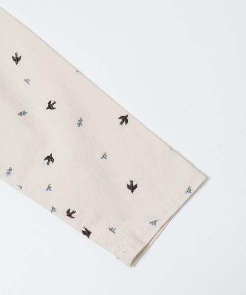 かぐれ（カグレ）の「ツバメ刺繍ブラウス（シャツ/ブラウス・レディース・アイボリー/ブラック・FREE）」の16枚目の写真