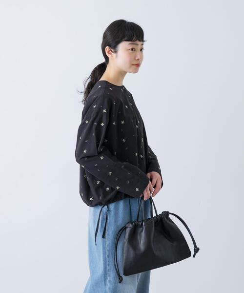 かぐれ（カグレ）の「ツバメ刺繍ブラウス（シャツ/ブラウス・レディース・アイボリー/ブラック・FREE）」の20枚目の写真