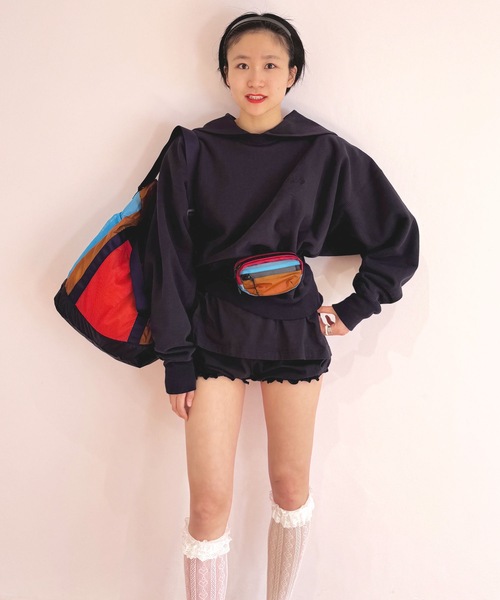 HOLIDAY（ホリデイ）の「HOLIDAY PACKABLE MINI MINI WAIST BAG (CRAZY) ホリデイパッカブルミニミニウエストバッグ (クレイジー)（ボディバッグ/ウエストポーチ・レディース・マルチ・ONE SIZE）」の16枚目の写真