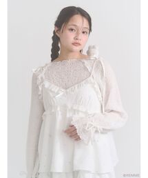 merry jenny | Marshmallow ribbon tops(Tシャツ/カットソー)