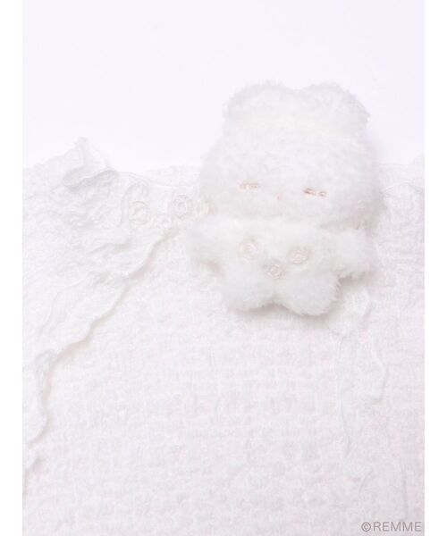 merry jenny(メリージェニー)の「Marshmallow ribbon tops(Tシャツ/カットソー・レディース・オフホワイト・FREE)」の17枚目の写真