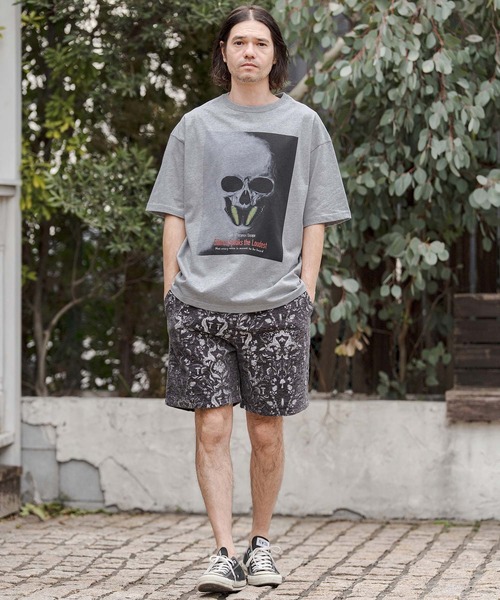 CAMBIO(カンビオ)の「mt10266- ビッグシルエットプリントT(Silence Speaks the Loudest) Tシャツ(CASD-172)(Tシャツ/カットソー・メンズ・ミックスグレー/セージグリーン/ホワイト・XL/L/M/S)」の16枚目の写真