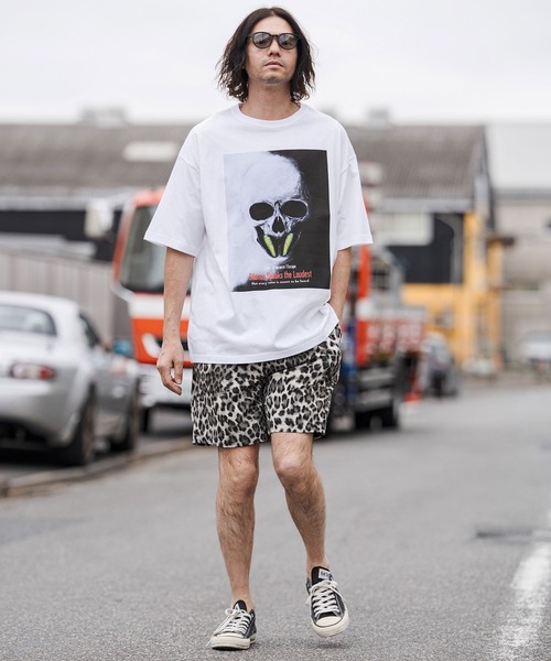 CAMBIO(カンビオ)の「mt10266- ビッグシルエットプリントT(Silence Speaks the Loudest) Tシャツ(CASD-172)(Tシャツ/カットソー・メンズ・ミックスグレー/セージグリーン/ホワイト・XL/L/M/S)」の20枚目の写真