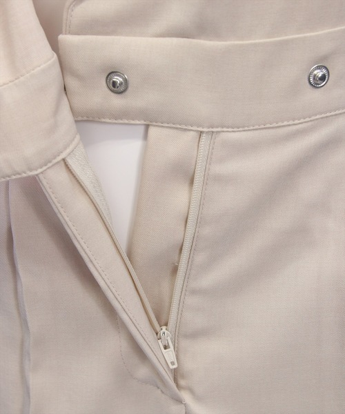 CLEAR BASIC（クリアベーシック）の「ベルト付きテーラードオールインワン[大人 フェミニン 上品]≪新作≫（つなぎ/オールインワン・レディース・アイボリー/ブラック・F）」の19枚目の写真