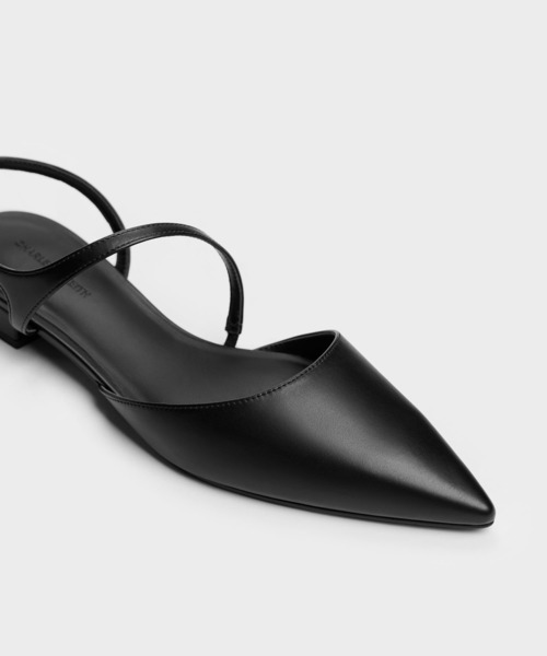 CHARLES & KEITH(チャールズ & キース)の「Cordeliaコーディリアポインテッドスリングバックフラット(パンプス・レディース・ブラック/その他3/オフホワイト・24.5cm/23.5cm/23cm/22.5cm/25.5cm/25cm)」の11枚目の写真