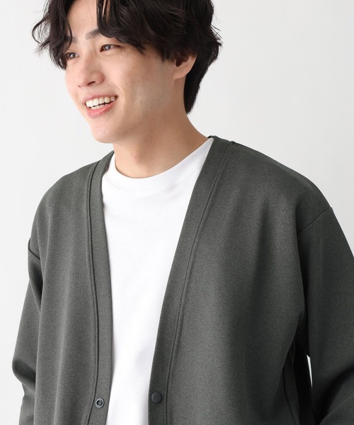 GLOBAL WORK(グローバルワーク)の「アムンゼンスウェットカーディガン/656085(カーディガン/ボレロ・メンズ・キャメル/グリーン系その他4/チャコールグレー・LARGE/X-LARGE/MEDIUM/SMALL)」の1枚目の写真