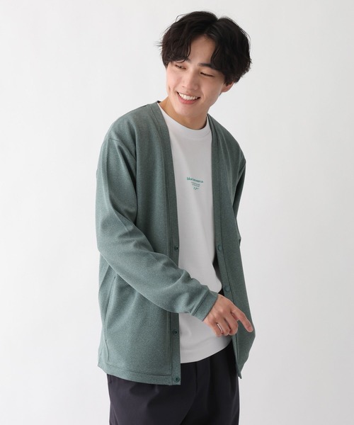 GLOBAL WORK(グローバルワーク)の「アムンゼンスウェットカーディガン/656085(カーディガン/ボレロ・メンズ・キャメル/グリーン系その他4/チャコールグレー・LARGE/X-LARGE/MEDIUM/SMALL)」の14枚目の写真