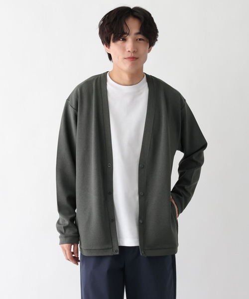 GLOBAL WORK(グローバルワーク)の「アムンゼンスウェットカーディガン/656085(カーディガン/ボレロ・メンズ・キャメル/グリーン系その他4/チャコールグレー・LARGE/X-LARGE/MEDIUM/SMALL)」の8枚目の写真